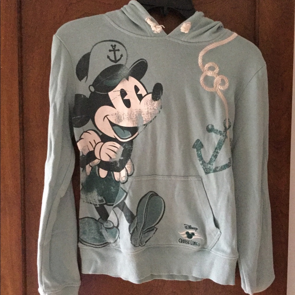 Disney Cruise Lime Sailor Mickey Sweatshirt